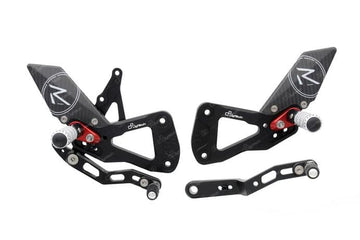 LighTech R Version Adjustable Rearsets For Suzuki GSXR 1000 2017-22